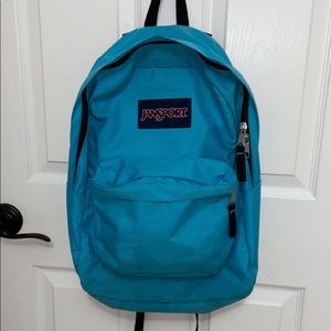 Blue Jansport Backpack